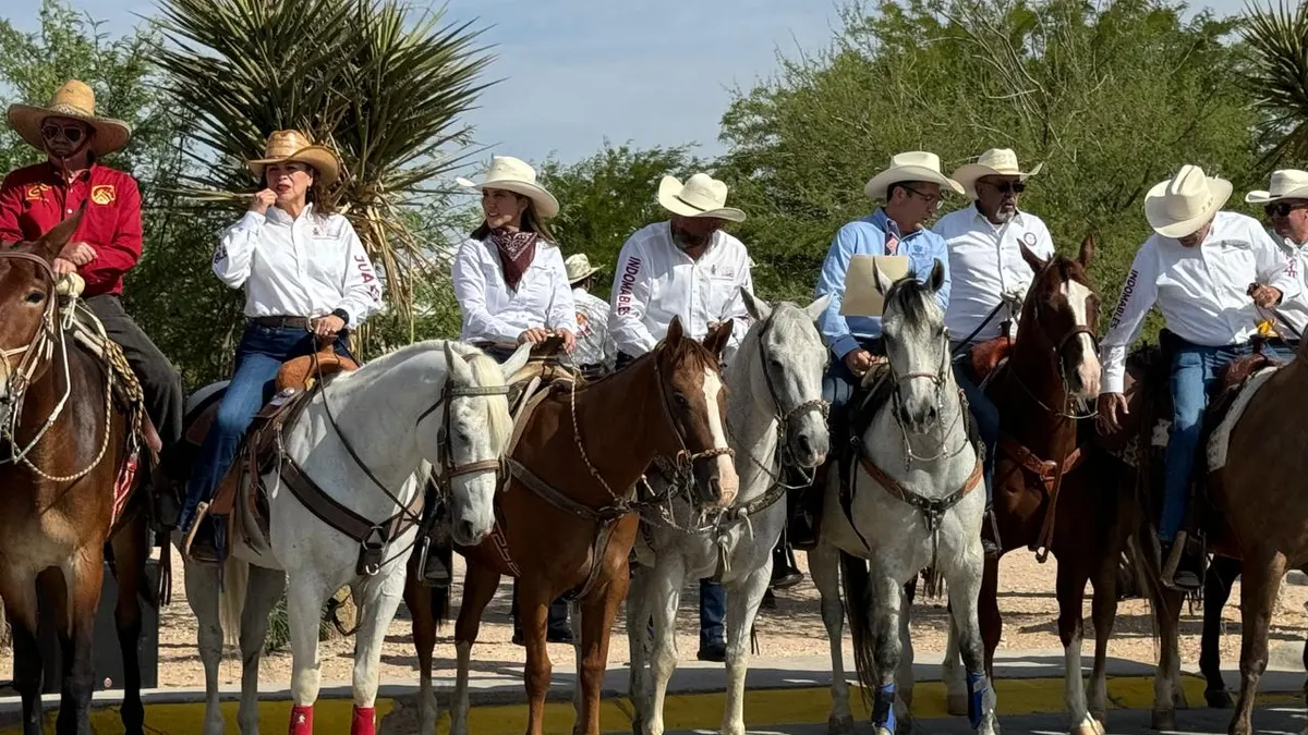 Más de 200 jinetes parten de Juárez en la Cabalgata Villista
