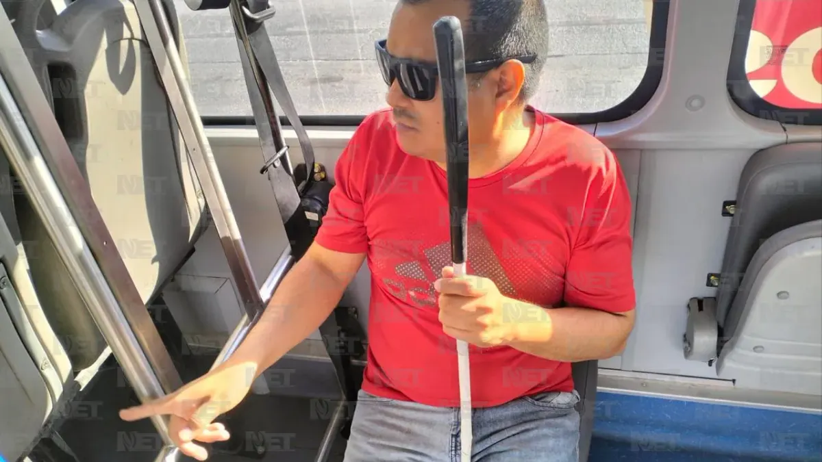 Implementa Juárez Bus anuncios sonoros; usuarios con discapacidad piden mejoras