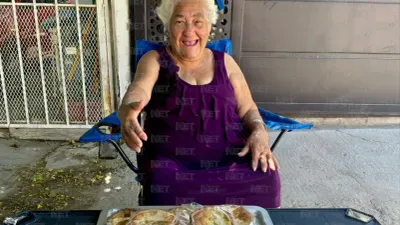 Abuela Dorita se populariza por su carisma y deliciosos pays