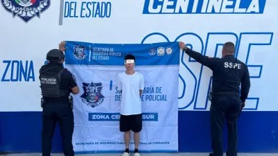 Detienen a hombre con 433 gramos de cristal en Chihuahua