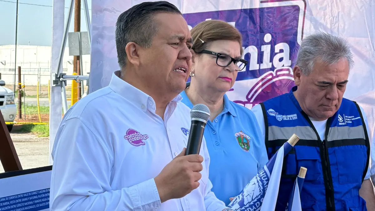 Entrega Estado rehabilitada  la calle Canal de Corinto en Infonavit Frontera