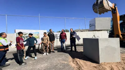 Arranca construcción de centro comunitario México Imparable en Anapra