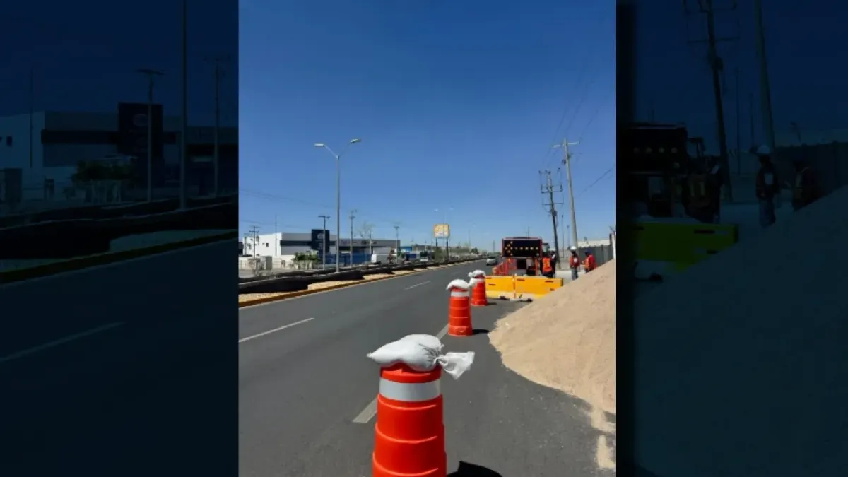 Seguridad Vial pide precaución por trabajos en la Tecnológico