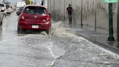 Alcanzaron lluvias el 90% de Ciudad Juárez; reportan saldo blanco