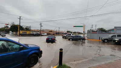 Registran lluvia equivalente a siete semanas en una noche