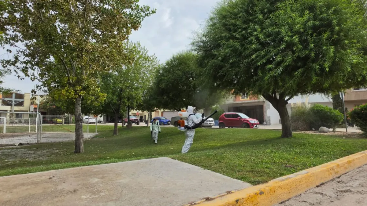 Intensifican nebulización en colonias de Juárez tras lluvias