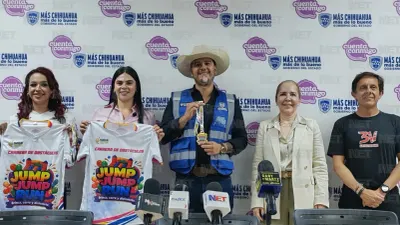 Invitan a triatlón y Jump Jump Run en el Parque Central