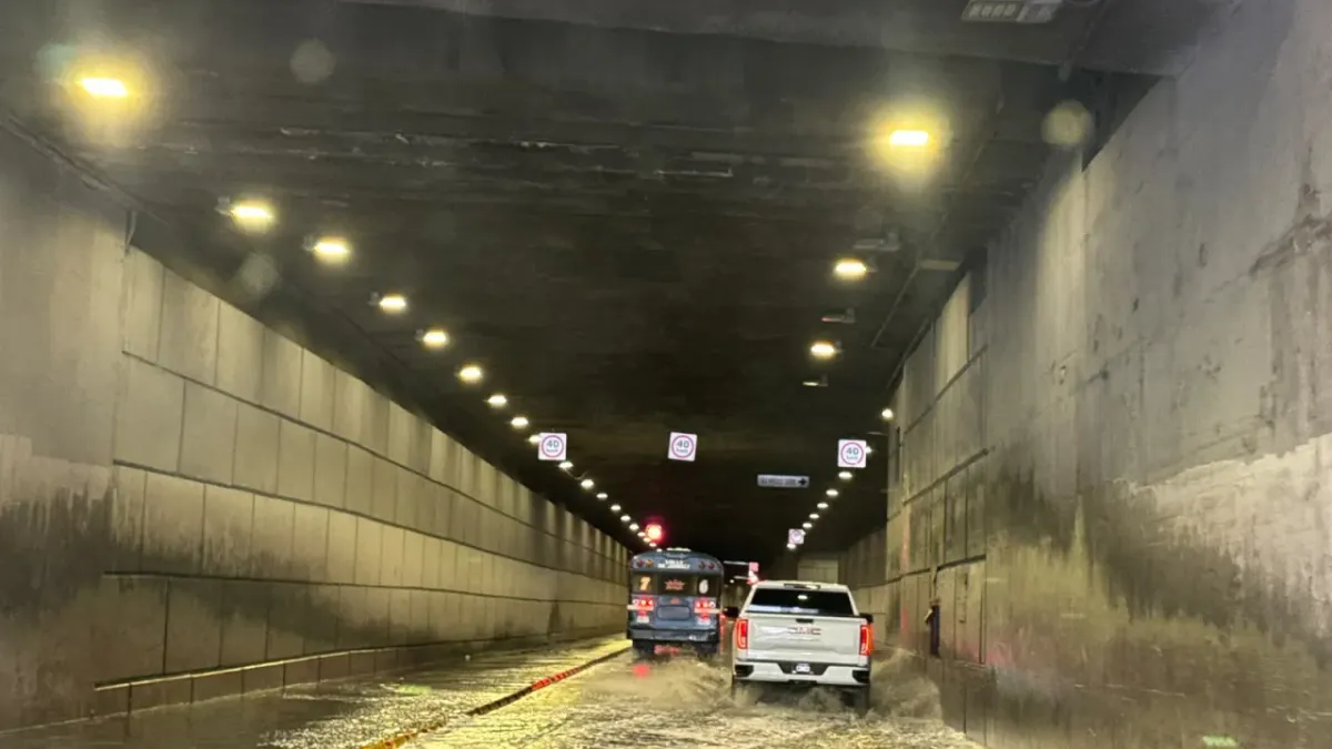 Reportan transitables los pasos inferiores de la Zona Centro tras lluvias