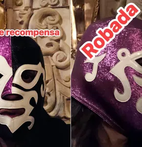 Ofrecen 60 mil pesos de recompensa por máscara de colección robada en Juárez