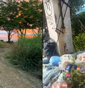 Influencer viraliza una playa desconocida y días después la llenan de basura