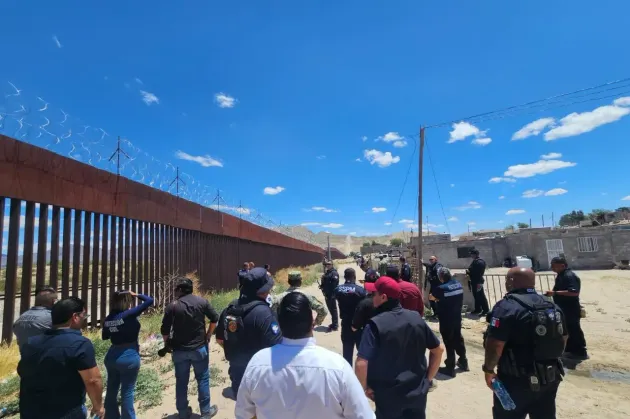 Mantienen operativo en Anapra para reforzar vigilancia fronteriza