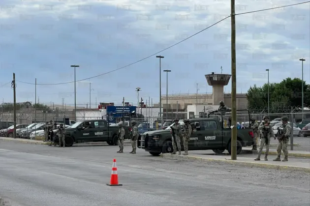 Fuerte operativo en el Cereso 3; participan Ejército y Guardia Nacional