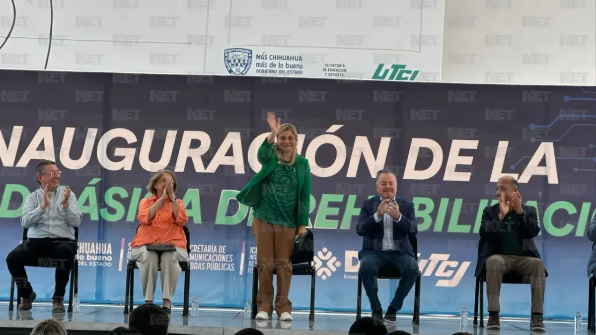 Inaugura Maru Campos unidad de rehabilitación de la UTCJ en Ciudad Juárez