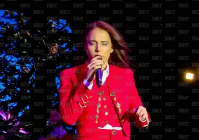 Cautiva Majo Aguilar al público en el segundo día de la Feria Canaco Juárez 2026