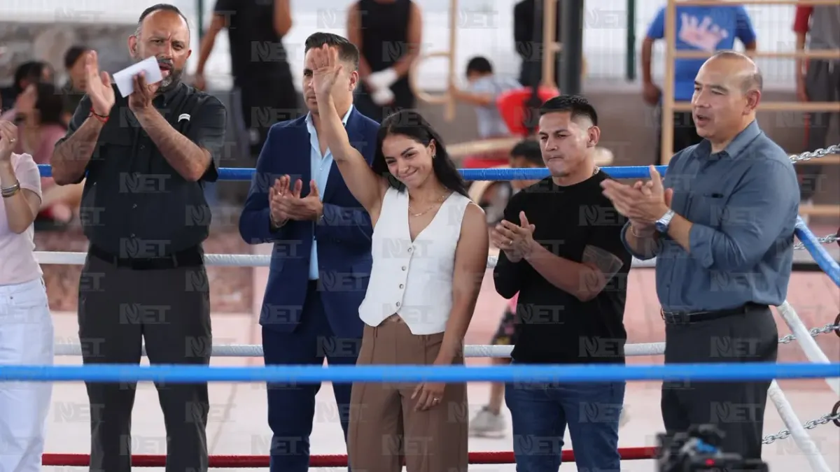 Inauguran complejo deportivo con ring y domo en el suroriente de Juárez