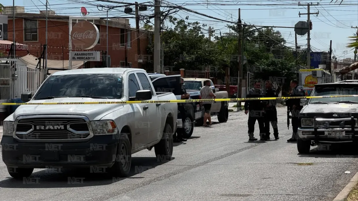 Investigan ataque a balazos contra camioneta en la colonia Frontera