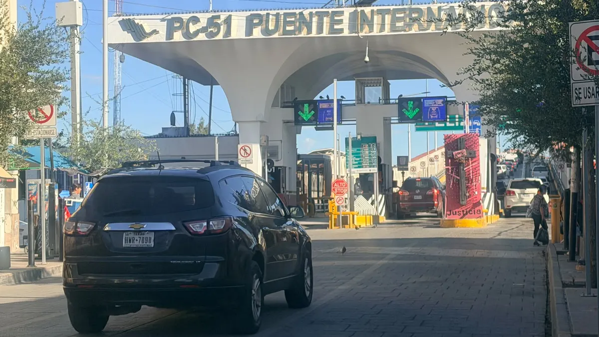 Sin filas en cruces a El Paso esta mañana