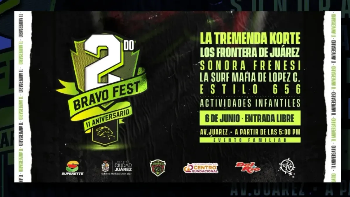 Invitan al Bravo Fest para celebrar los 11 años del FC Juárez