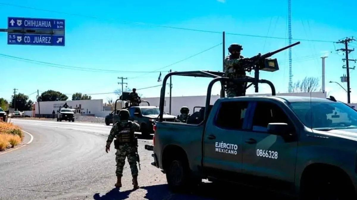 Llegan 350 militares a Parral para reforzar seguridad en la sierra