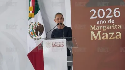 Grita Sheinbaum ¡Viva Chihuahua! en presentación de informe en Ciudad Juárez