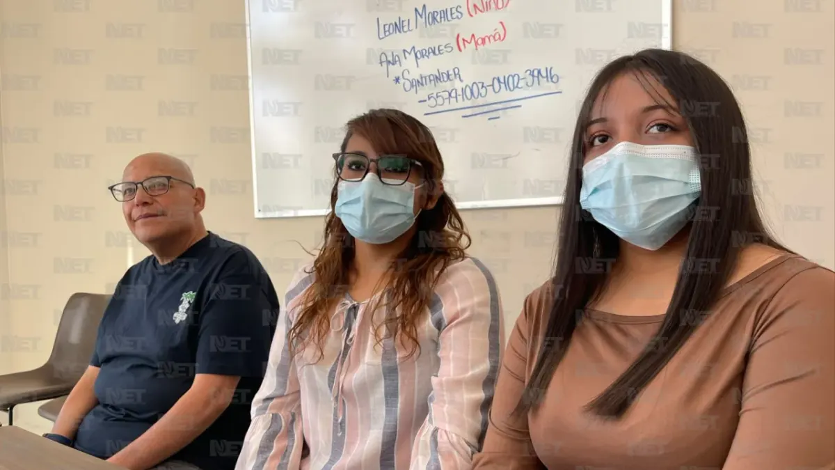 Pide familia apoyo para Leonel, menor de 4 años con cáncer en el oído