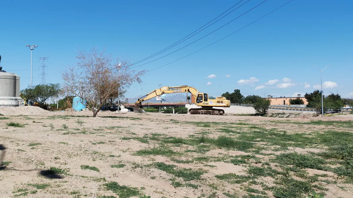 Avanza construcción de vaso de captación en cruce de Villarreal Torres