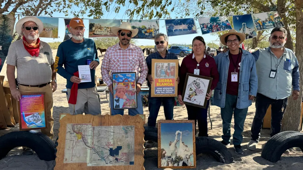 Conmemora el Valle de Juárez lucha ambiental que frenó un tiradero nuclear