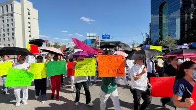 Trabajadores del IMSS alistan marcha nacional este viernes