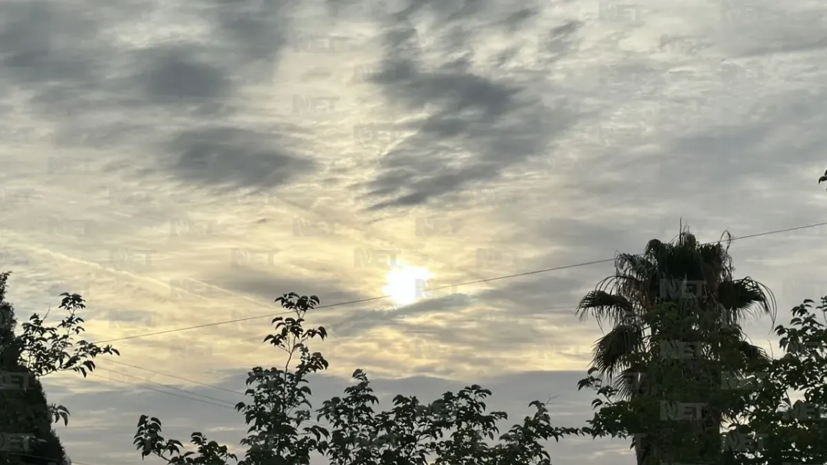 Pronostican temperaturas altas y lluvias ligeras para este viernes