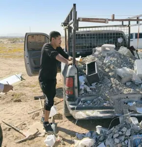 Buscan eliminar descuentos en multas por tirar basura y escombro