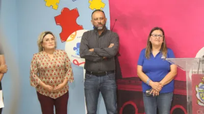 Desde el Centro de Autismo, alcalde informa sobre obras del Presupuesto Participativo