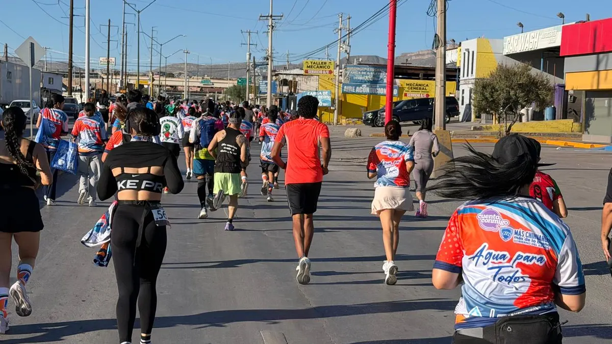Celebra JMAS cuarta edición de la Carrera por el Cuidado del Agua en Juárez