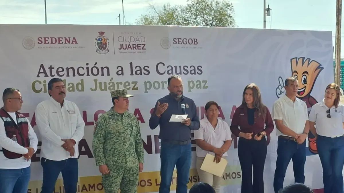Llevan jornada 'Juárez Amanece Limpio' a las nueve etapas de Riveras del Bravo