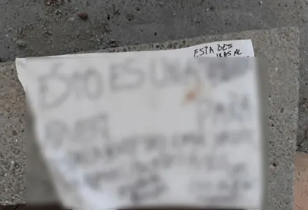 Moviliza a autoridades mensaje amenazante localizado en Eco 2000