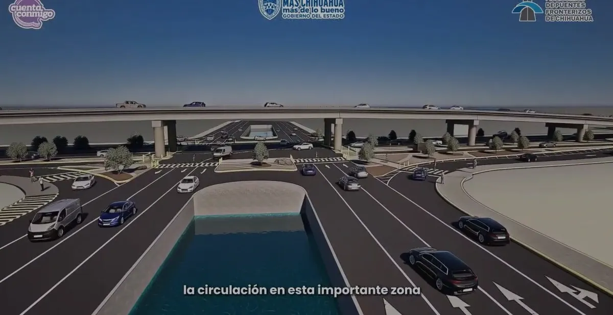 Presentan proyecto de puente superior en Teófilo Borunda y Paseo de la Victoria