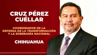 Confirman a Cruz Pérez Cuéllar como coordinador de Morena