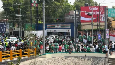 Miles de aficionados toman las calles de la CDMX previo al Mundial 2026