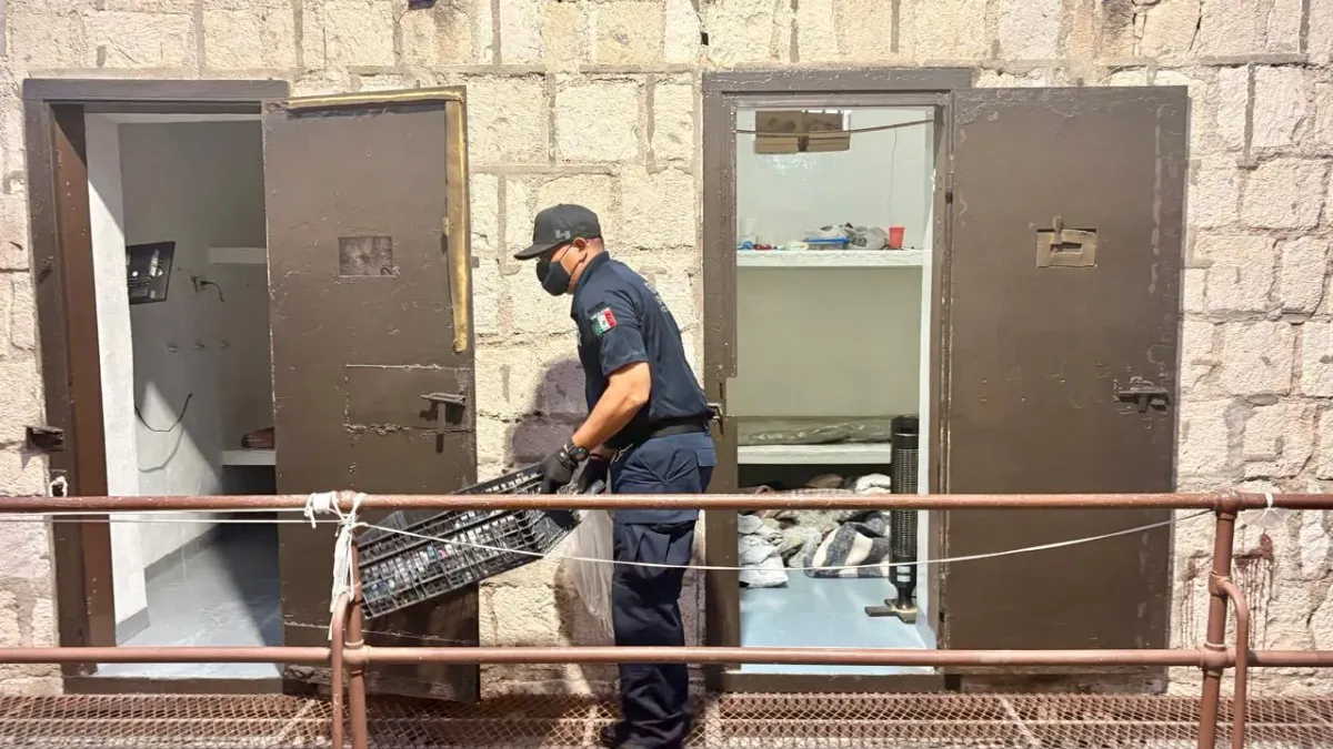 Realizan operativo de revisión en Cereso Estatal 2 de Chihuahua