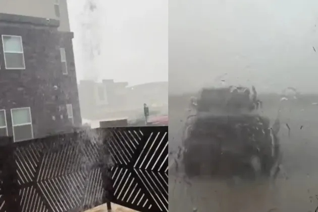 Sorprende tormenta a El Paso con fuertes lluvias y ráfagas de viento