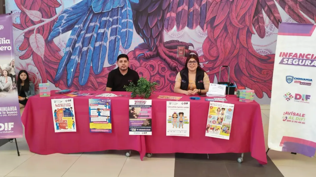 Difunde DIF estatal herramientas para prevenir abuso infantil en Juárez