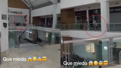 Video viral muestra supuesta aparición de una niña en plaza comercial de Torreón