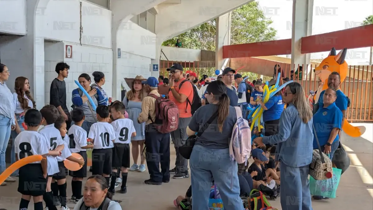 Participan 48 preescolares en el Mundialito 2026 en el Estadio Carta Blanca