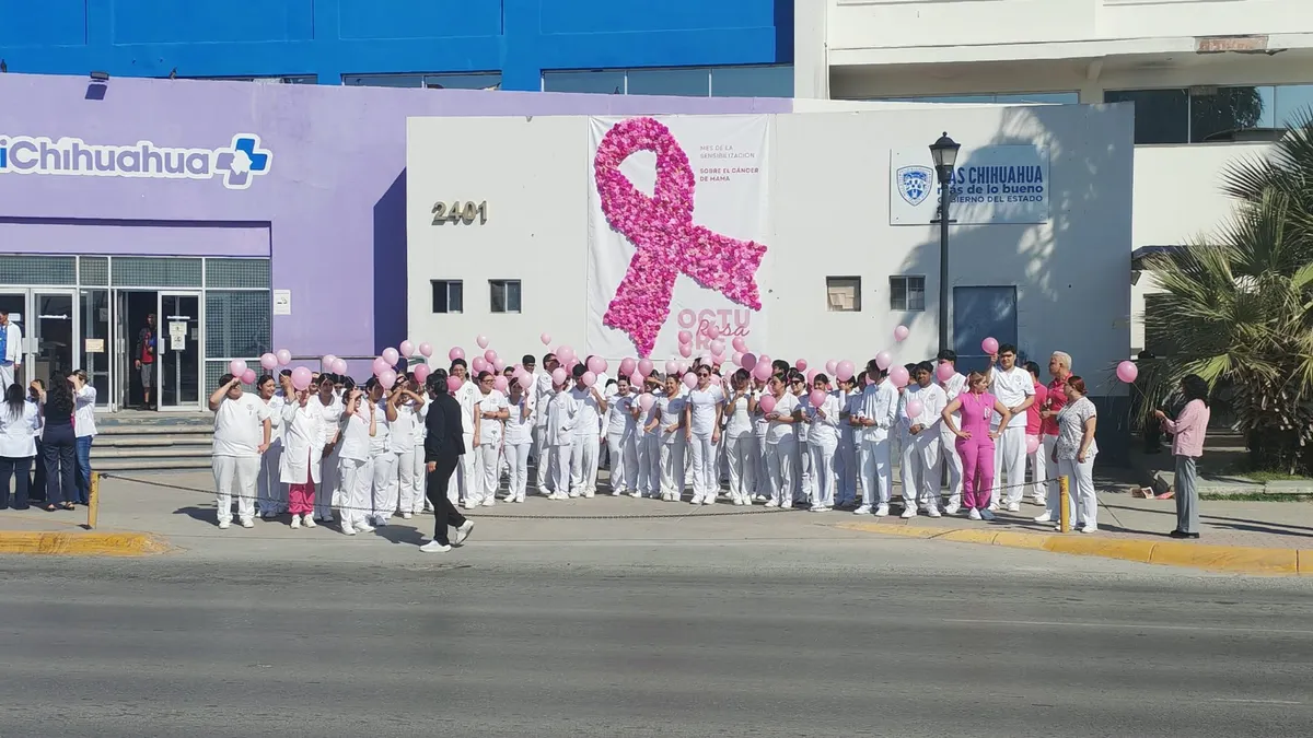 Conmemora Hospital General de Juárez el Día contra el Cáncer de Mama