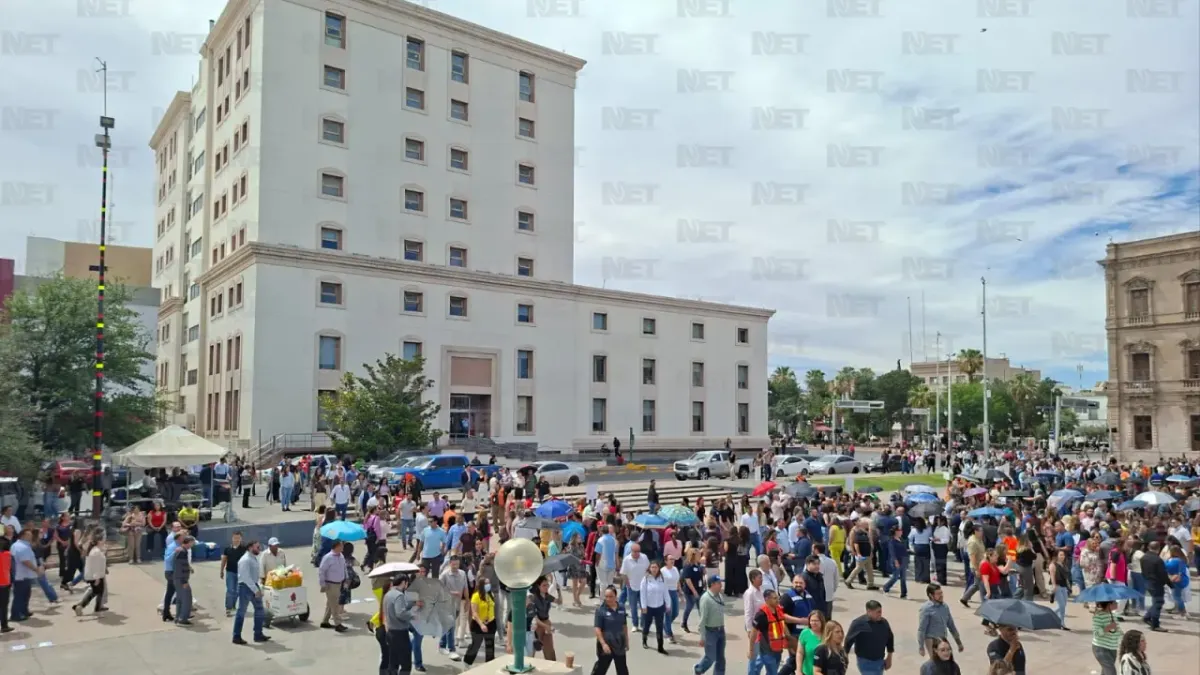 Simulacro Nacional en Chihuahua evacúa a 6 mil 500 personas en 43 edificios