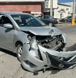 Choque en Tomás Fernández genera congestionamiento vial
