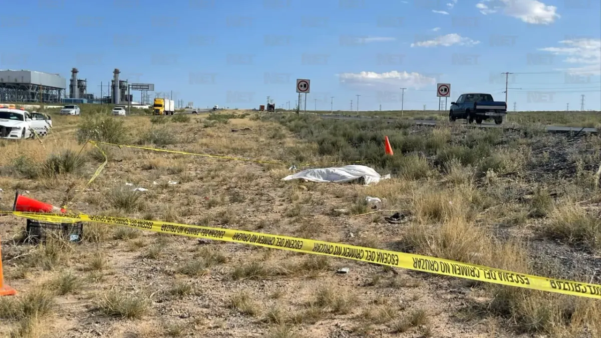 Hallan persona sin vida en la carretera Juárez-Ahumada