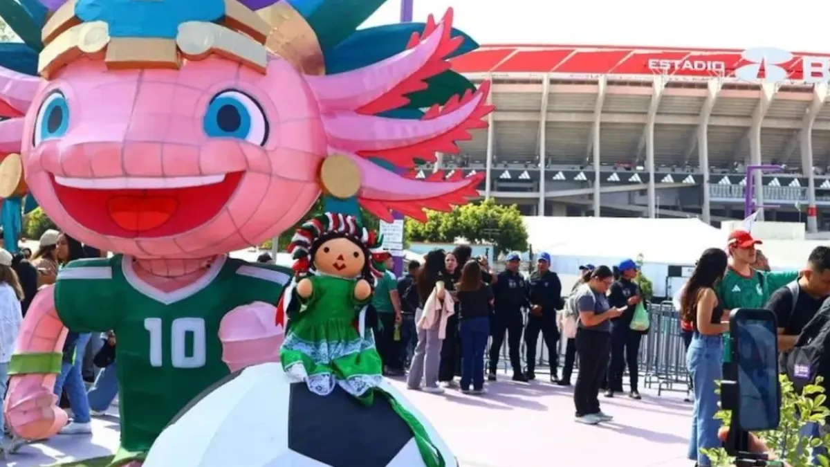 Desmiente IMPI retiro de figuras del ajolote por Mundial FIFA 2026