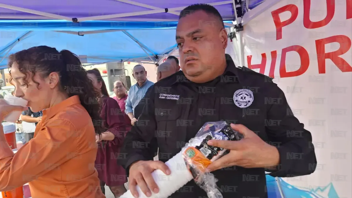 Arranca campaña de hidratación en el Centro Histórico ante ola de calor