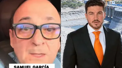 Acusa Lalo España de prepotente a Samuel García tras ser desalojado de un foro