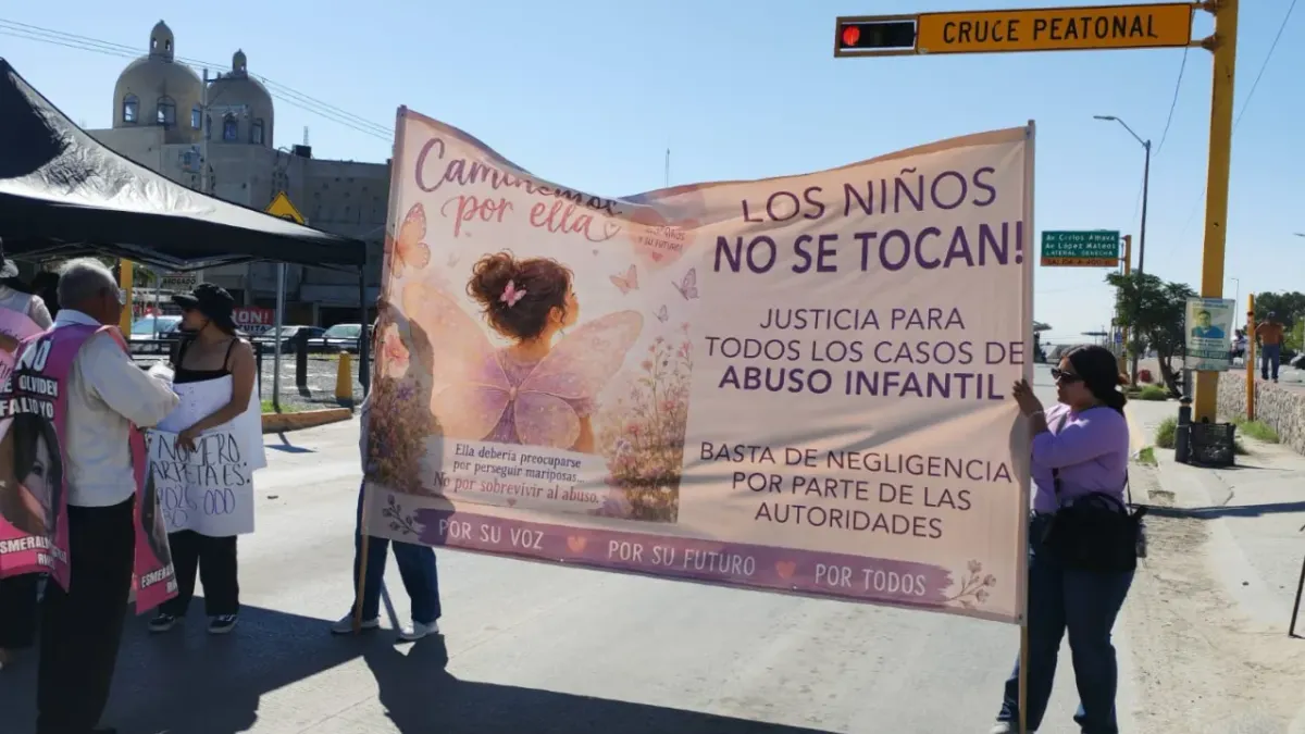 Bloquean el eje vial para exigir justicia para las infancias víctimas de abuso